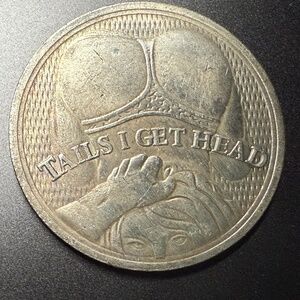 Heads or Tails  Challenge coin Talisman
